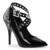 PLEASER 5" Black Criss-Cross Shoes*