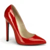 PLEASER 5" Red Pointed Toe Pump Shoes*