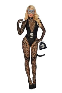 Dreamgirl Sexy Cat Burglar Costume