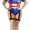 Dreamgirl Plus Size Captain USA Costume