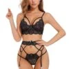 Sassy And Strappy Bra Set