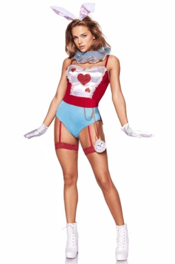 LEG AVENUE Wonderland White Rabbit Costume